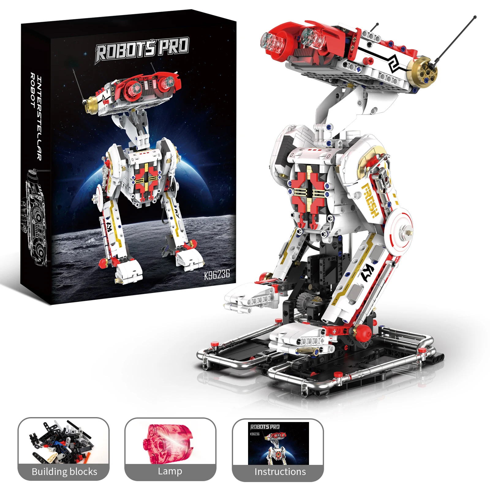 

1034 шт., модель робота, сборная игрушка, настольная игрушка, орнамент, строительные блоки, набор трансформирующих роботов, развивающая игрушка для мальчика, подарок на день рождения