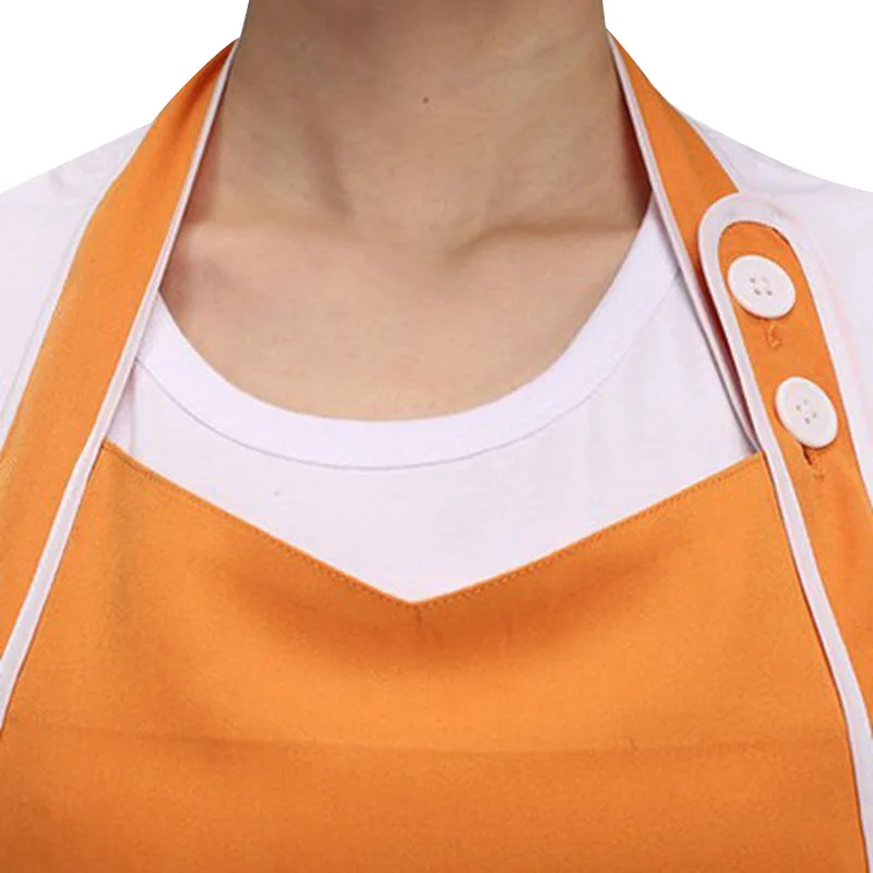 New Korean Style Cute Apron Beauty Nail Salon Milk Tea Coffee Shop Attendant Work Apron Kitchen Accessories Custom Brand Logo