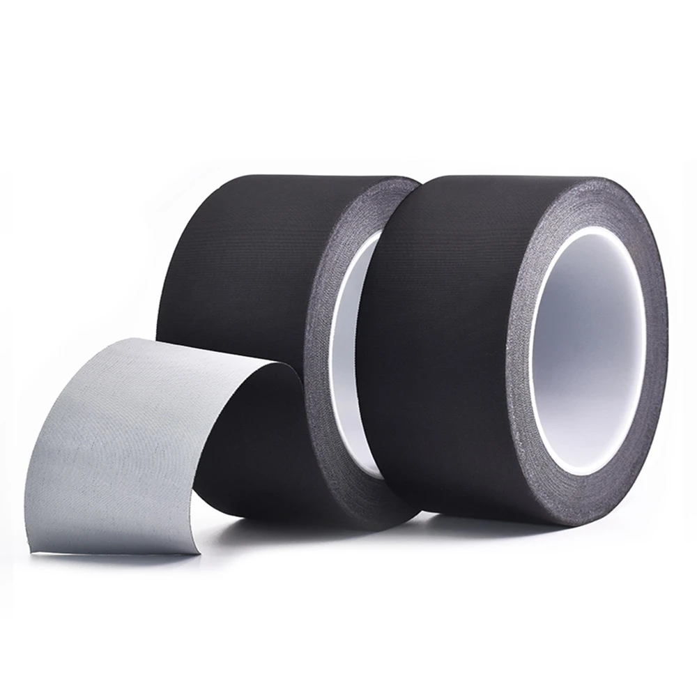 YX 1PCS Black Acetic Acid Adhesive Tape Flame Retardant High Temperature Insulating Acetate Cloth Tape For LCD Repairing