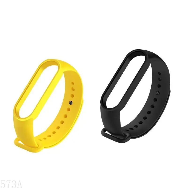 573A Band voor MI Band 6 Zweetvrije polsbandband Loop TPU Siliconenarmband