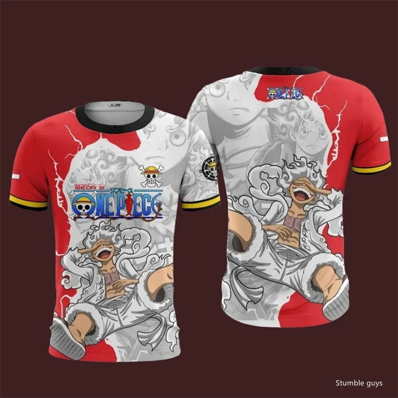 Kinder Jungen One Piece T-Shirt Katakuri Art Print Sommer Lässige Jungenkleidung Mädchen Kurzarm Herren Jersey