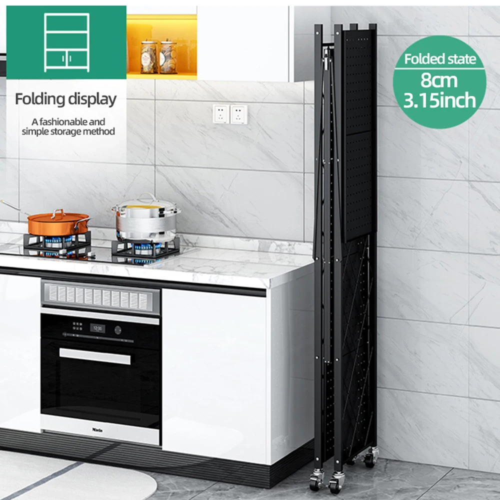 ชั้นวางของแบบประกอบเอง 5 ชั้น AIRAJ ทนทานและแข็งแรง มีล้อ จึงเคลื่อนย้ายสะดวกและเหมาะสำหรับการจัดเก็บหลายระดับ