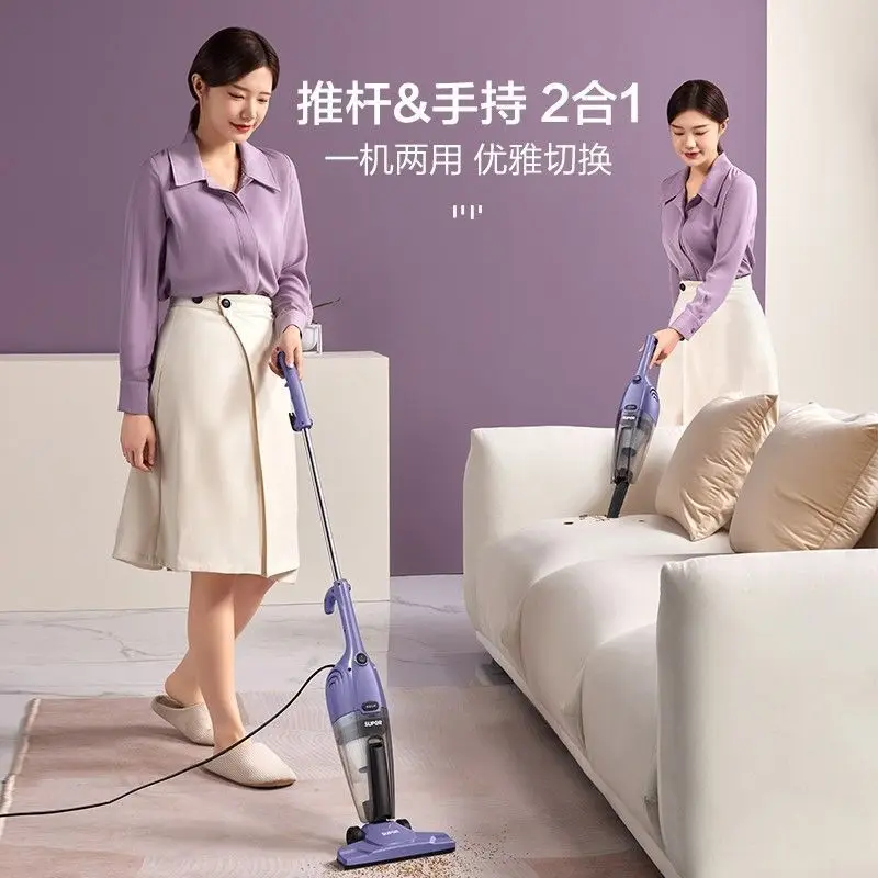 2 In 1 Handheld Vacuum High Power Large Suction Mini Automatic for Home Cleaning