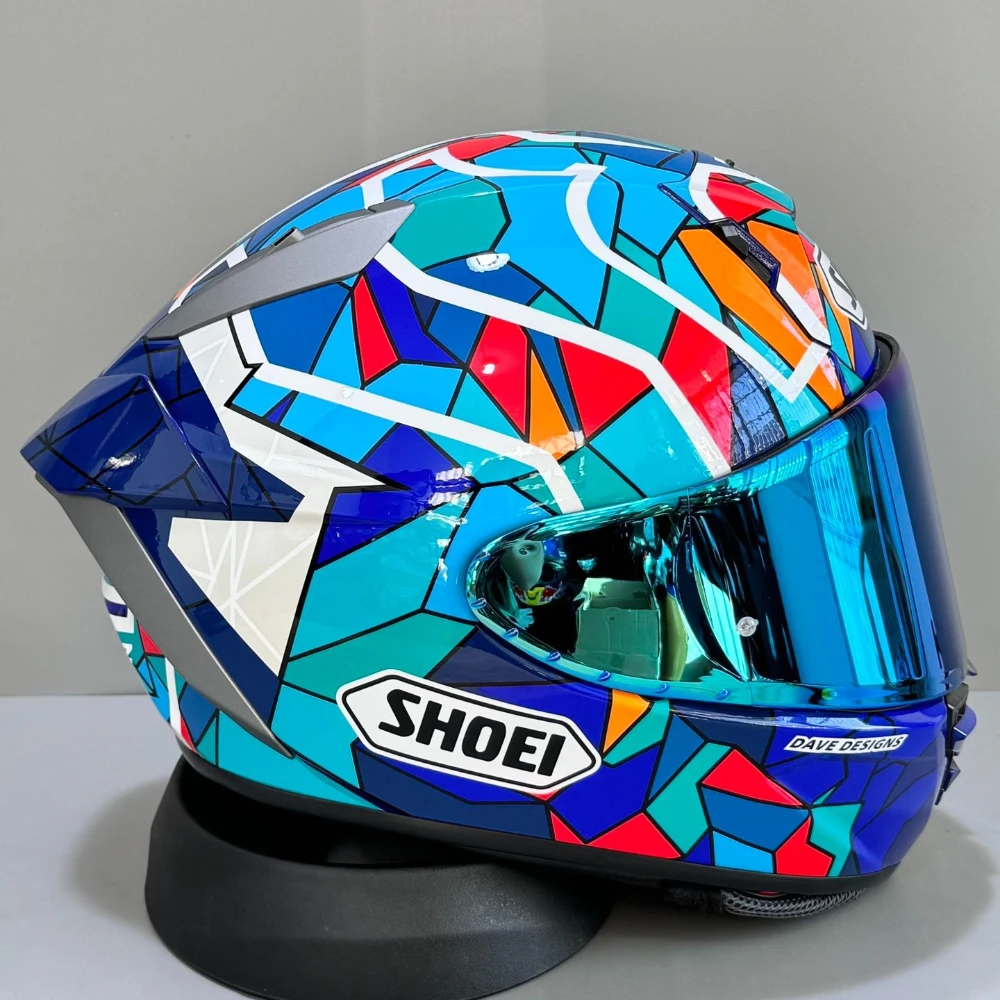 SHOEI X15 BarcelonaFull-Face Motorcycle Helmet Gloss Finish Barcelona Full-Face Motorcycle Helmet SHOEI Helmet