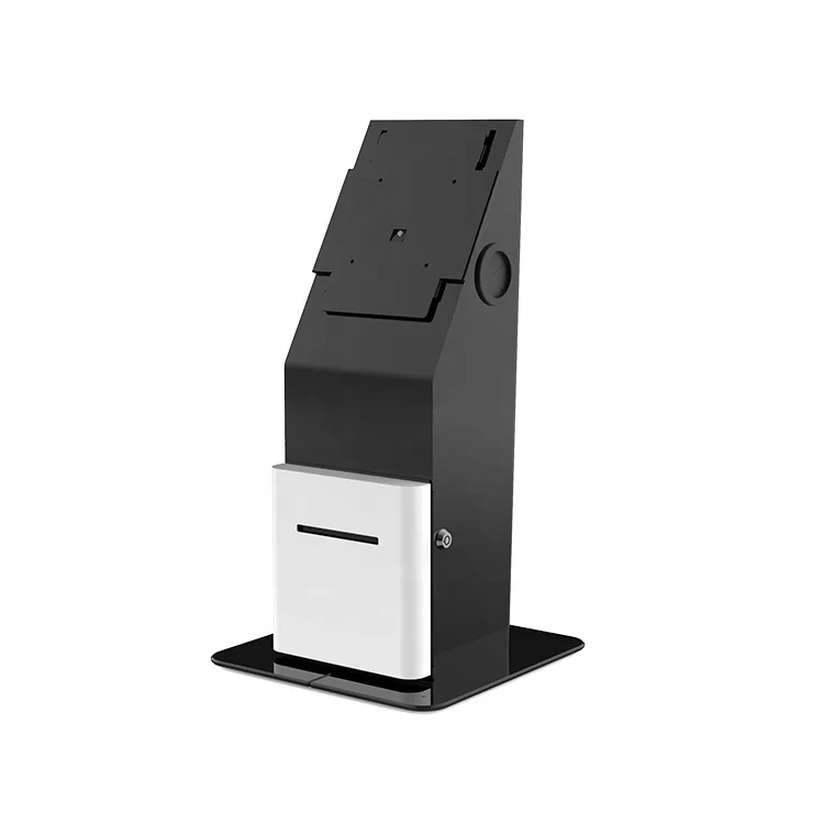 Self-service bracket for the screen, metal display countertop, kiosk bracket.