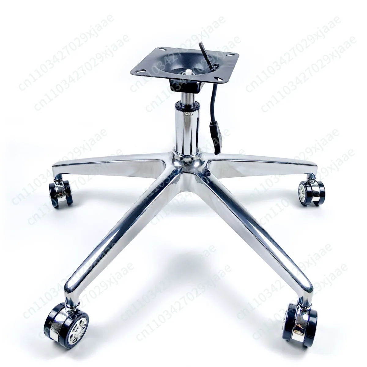Office swivel chair accessories five-star foot aluminum alloy tripod base