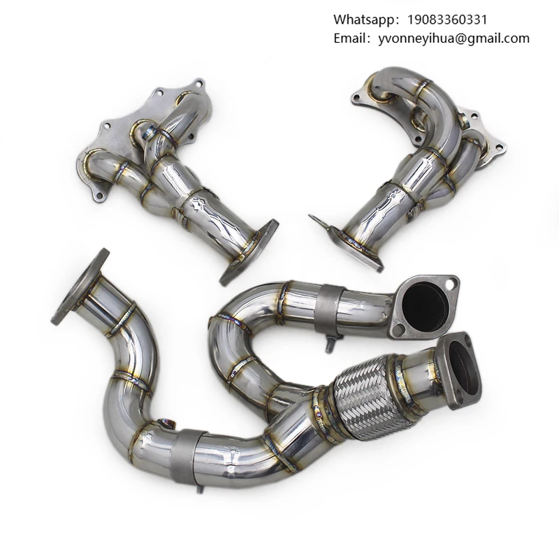 

OEM 304 Stainless Steel Exhaust Manifold For LOTUS Evora 3.5 GT410 2017-2019 Exhaust Downpipes Performance Exhasut Headers