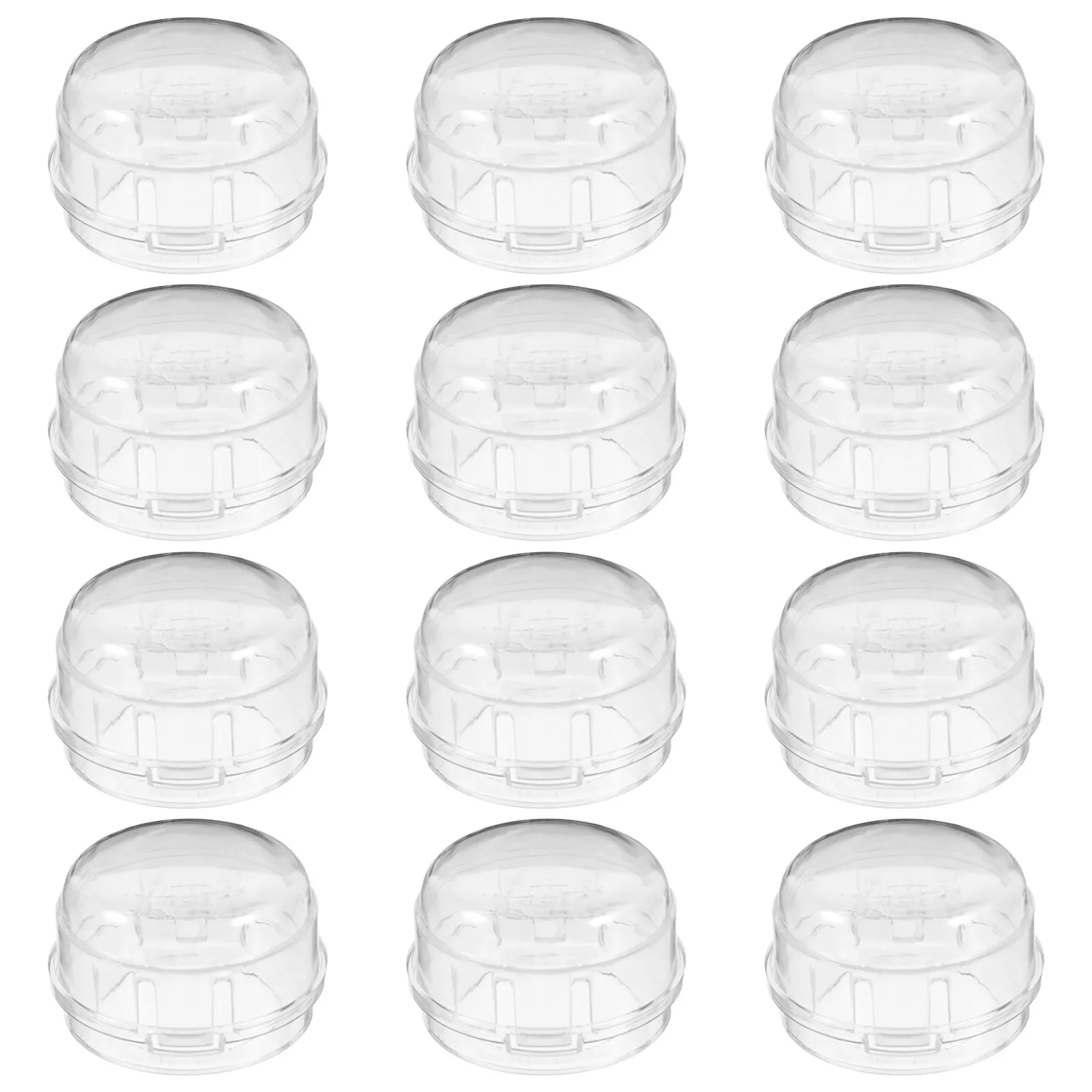 

12 Pcs Gas Stove Protective Covers Knob Guards Childproof Safety Locks Transparent Burner Guards Oven Knob Covers Stove Safety
