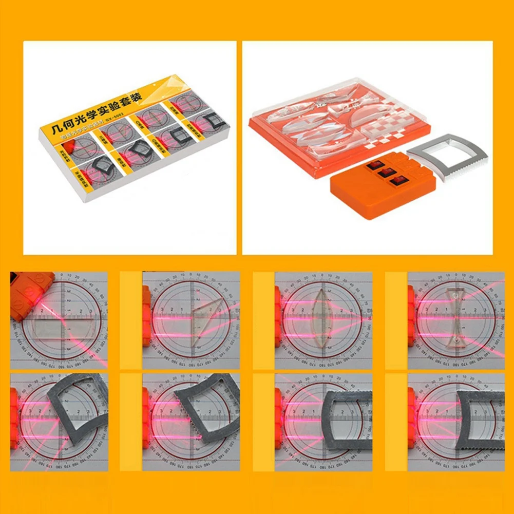 B92B-Lens Imaging Equipment Tools Physical Teaching Tools Teaching Aids Geometric Optics Experimental Set Learning Kits 2 SET