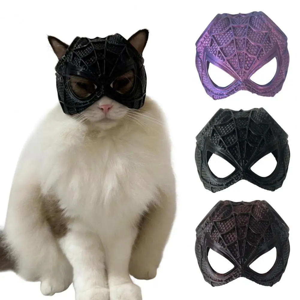 Cat Bat Mask,Avenger Face Cushion,Halloween Cat Bat Cosplay Hat,3D Printed Cat Dress-up Prop,Pet Costume Accessory,For Parties