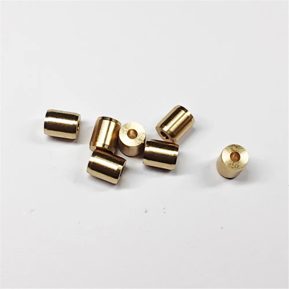 緩い銅スリーブ 2*5*6 ミリメートル小さなベアリングスリーブチューブ真鍮 DIY ミニ車の車軸シャフトスリーブ
