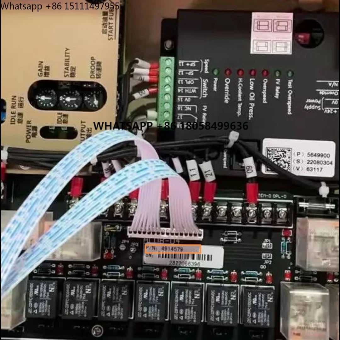 Genuine Cummins Marine Engine Control Panel 4914579 Relay Board