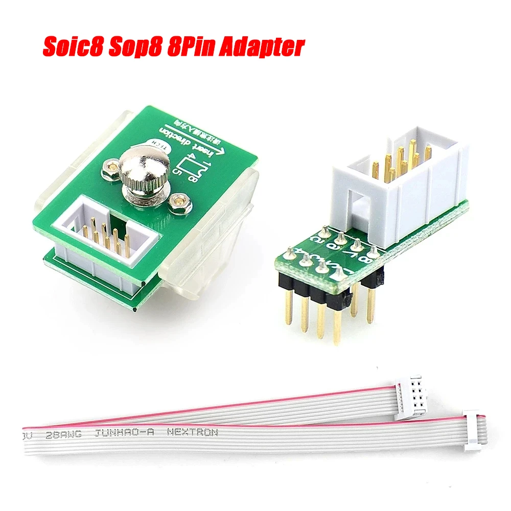 

Soic8 Sop8 8Pin Adapter for BMW FEM BDC95128 Anti-theft Data Reading EEPROM Clip Work IProg Orange XPROG CG PRO VVDI Prog UPA