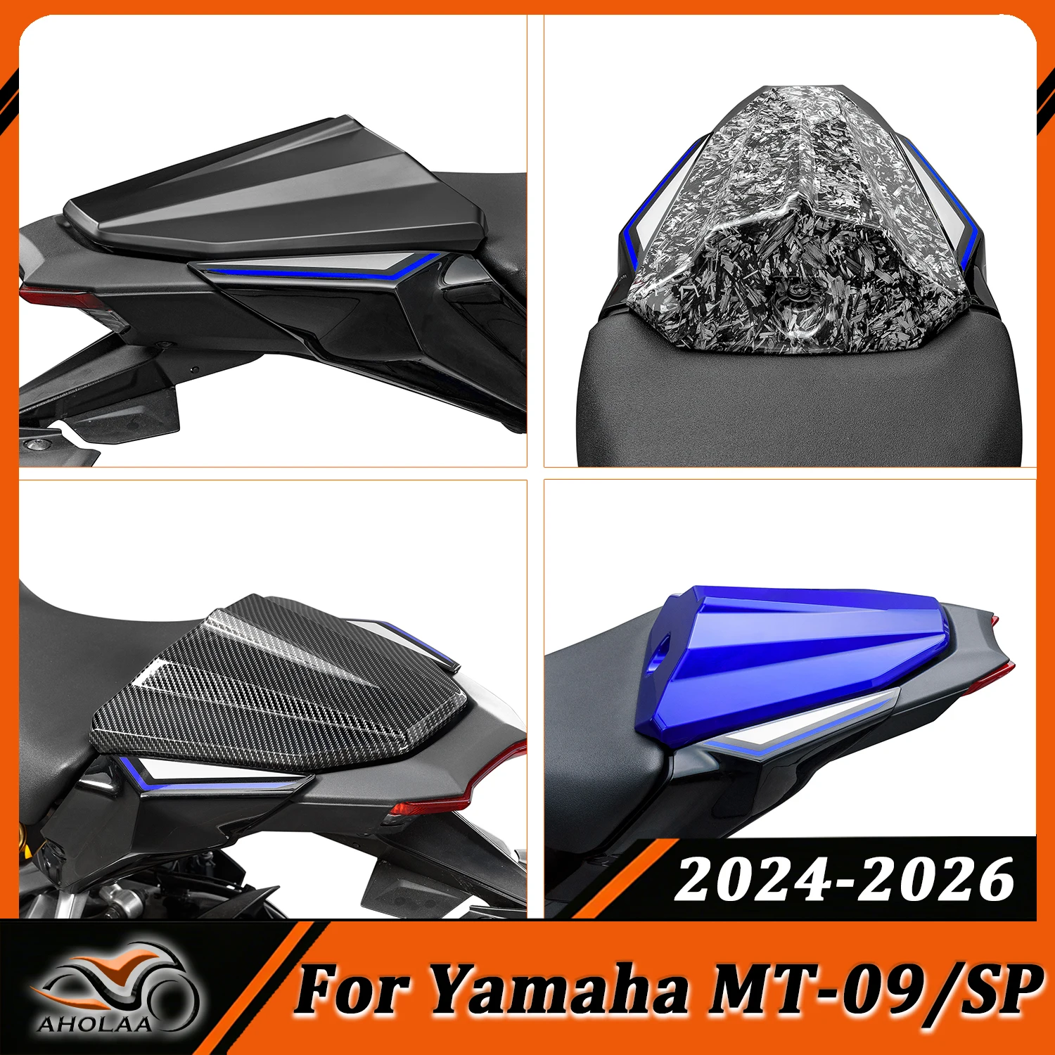 New 2024-2026 For Yamaha MT-09 MT09 mt 09 SP Motorcycle Single Solo Seat Cover Fairing Rear Pillion Passenger Cowl