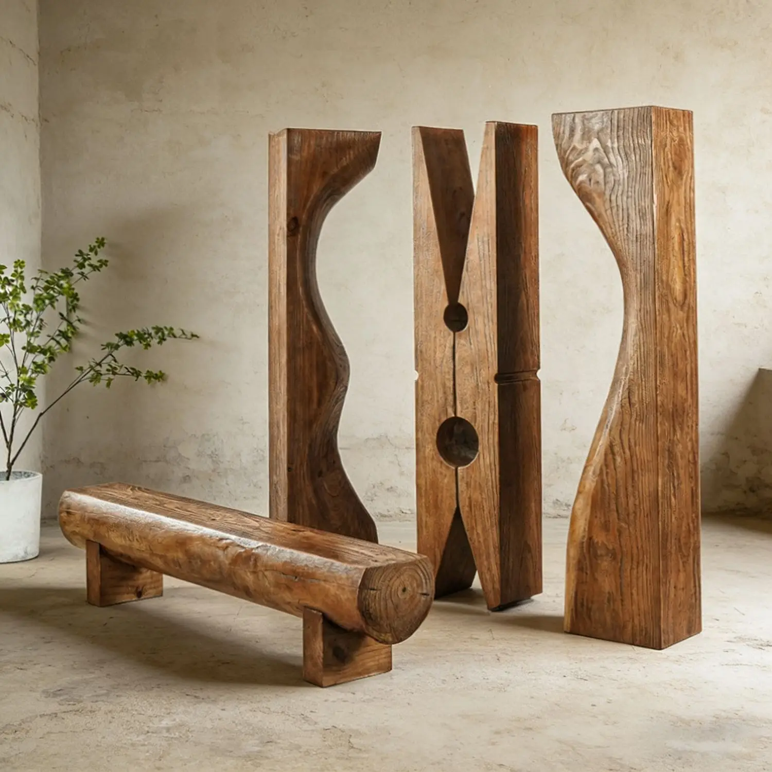 Wabi-sabi style carbonized square wooden stump low bench, natural wood coffee table, solid woodstump, treestump, woodenstake,
