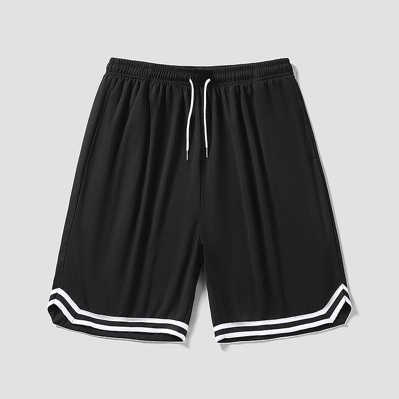 Summer New Shorts, Men\'s Casual Pants, Sports Basketball Pants, Capri Pants, Loose Outdoor Quick Drying, Ice Silk Fashion Brand,