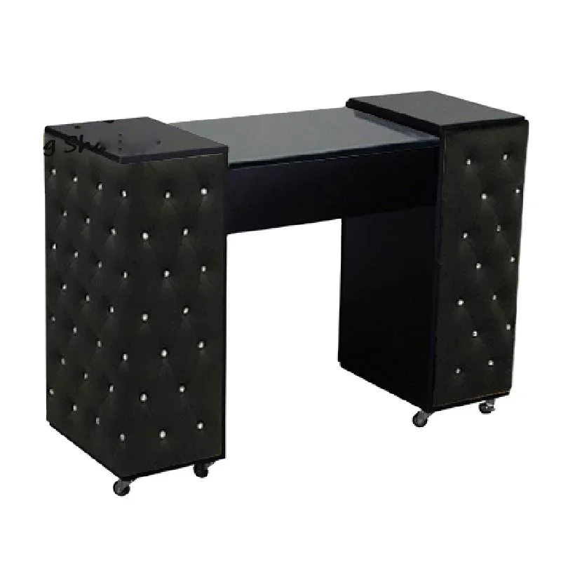 Luxury nail shop manicure table diamond light luxury style modern style manicure table