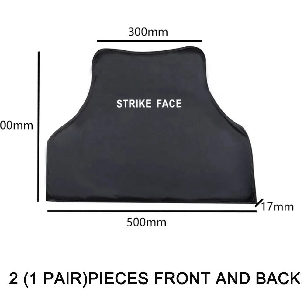 Russia special sale 2 PCs NIJ IIIA lightweight soft bulletproof vest bulletproof panel UHMW-PE inserts ballistic plate