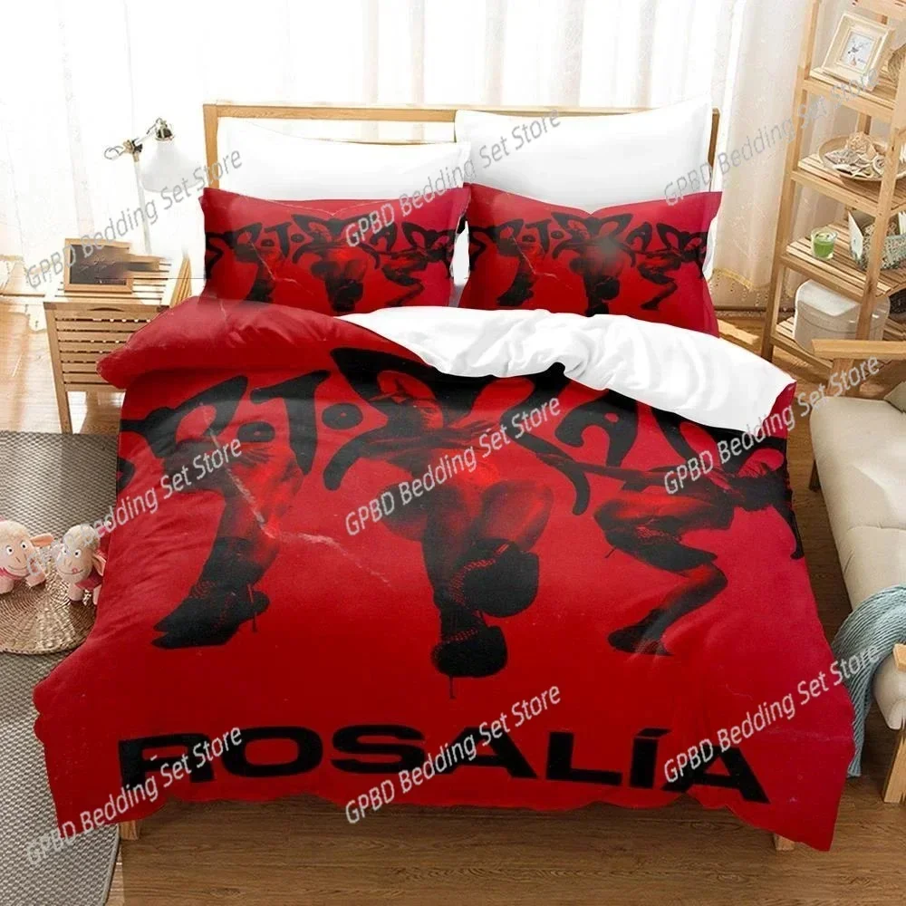 3D Print Rosalia Album Motomami 3D Duvet Cover Bedding Set Comforter Linen Pillowcases Home Decor Single Double Twin King Queen