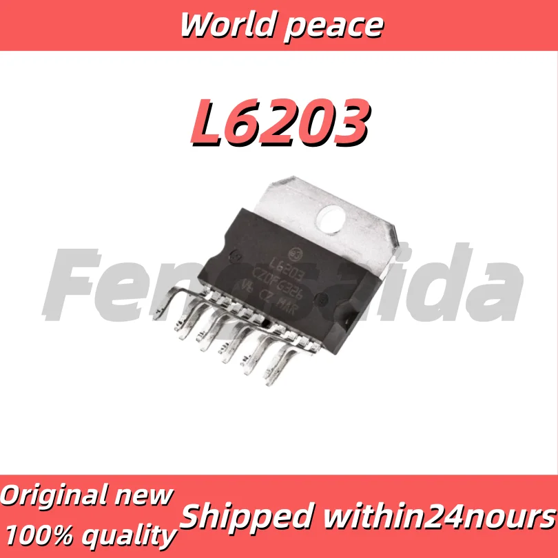 (2pcs) Brand new original Motor controller L6203 stepper motor driver chip DIP-11