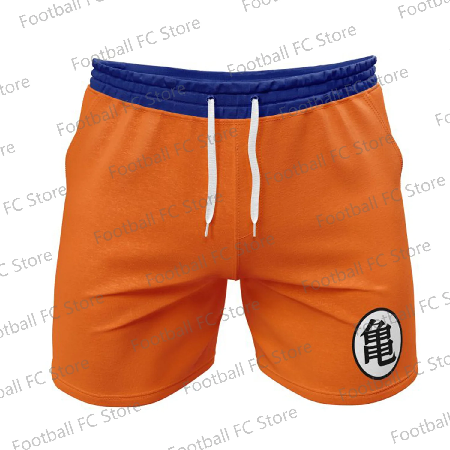 Goku Pants Gym Shorts Casual Layer Quick Drying Beach Pants  Surfing Loose Summer Vacation