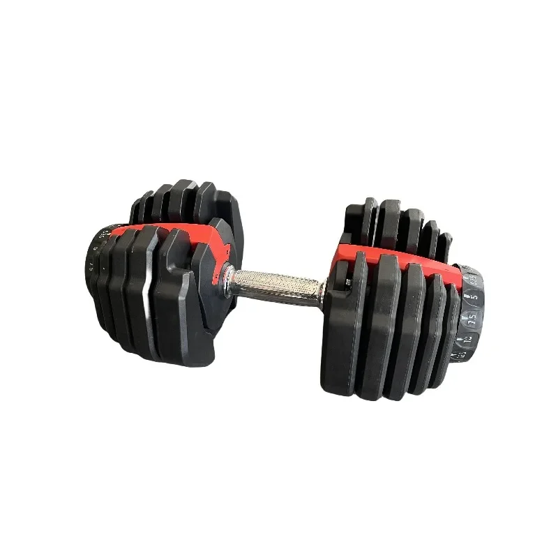 24kg New Arrival Quick Adjustment Dumbbells Professional Home Gym Fitness Equipment for Strength Training Workout Gear Hot Sale