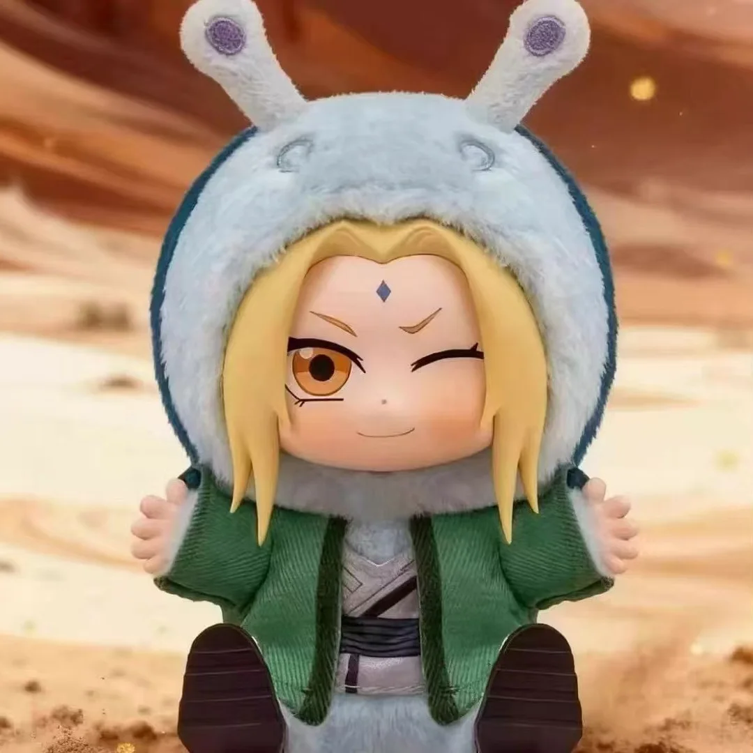 Naruto Cute Beast Sitting Party Series, Second Round, Vinyl Plush Blind Box, Shippuden Pendant Doll view 3