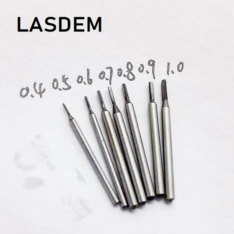 M0.4x0.1 M0.5x0.125 M0.6x0.15 M0.7x0.175 M0.8x0.2 M0.9x0.225 Threading Tap M0.4 M0.5 M0.6 M0.7 M0.8 M0.9 Watch Repair Screw Taps