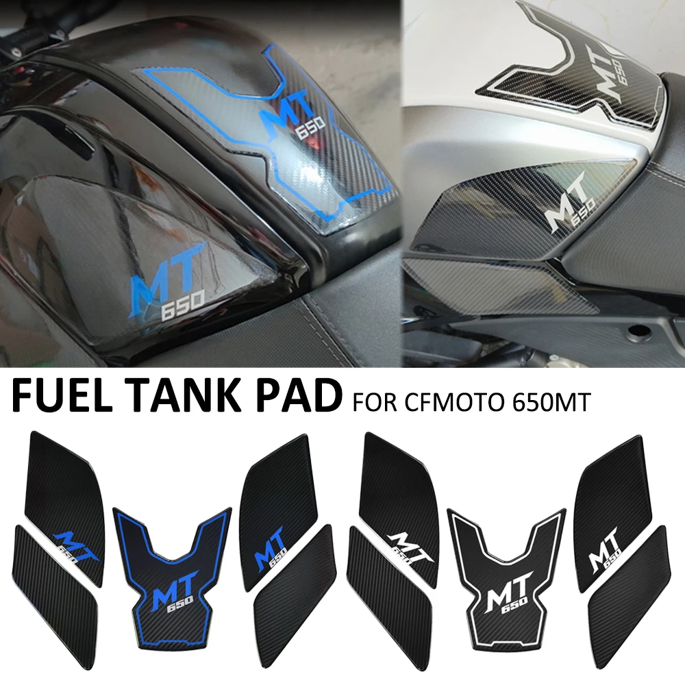 

NEW Motorcycle Anti Slip Fuel Oil Tank Pad Protector Side Knee Grip Sticker Pads FOR CFMOTO CF 650 MT 650MT CF650MT MT650
