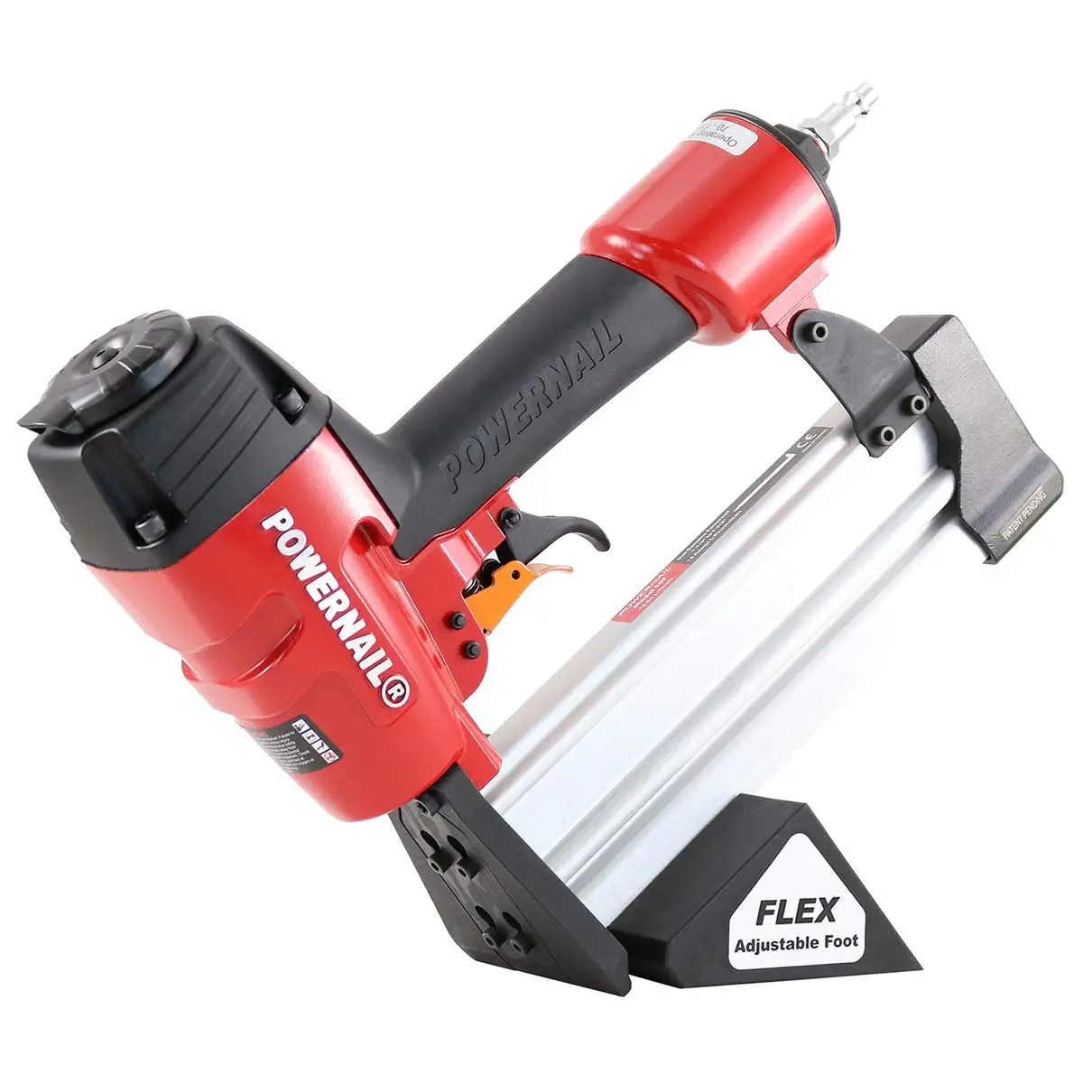 50F Pneumatic 18 Gauge Trigger Pull L-Cleat Flooring Nailer (Installs 3/8