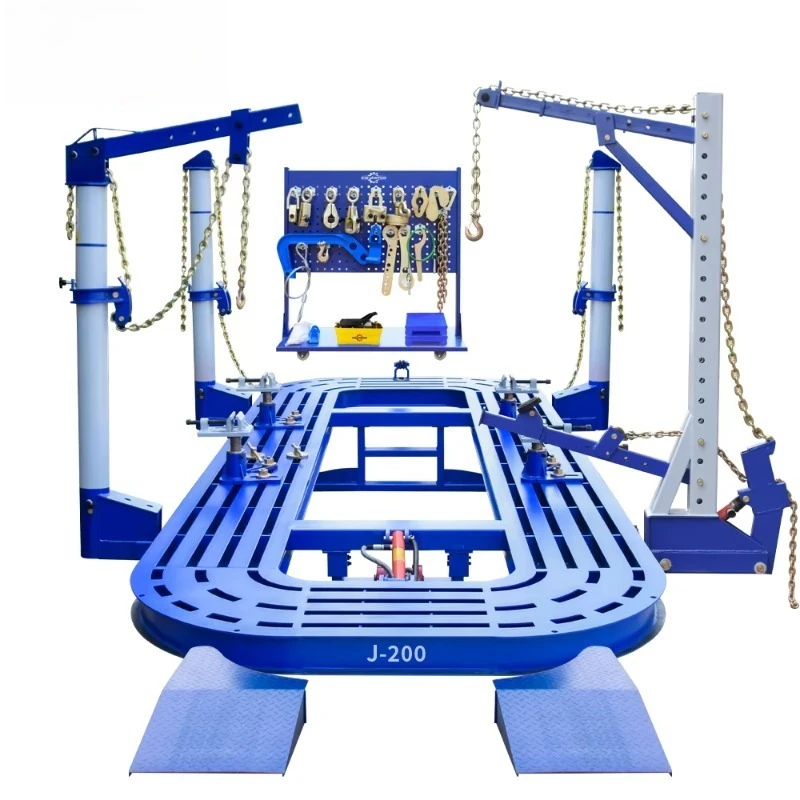 Car Frame Rotisserie Bench Auto Body Work Steel Tube Welding Machine Stand for Automotive Repair