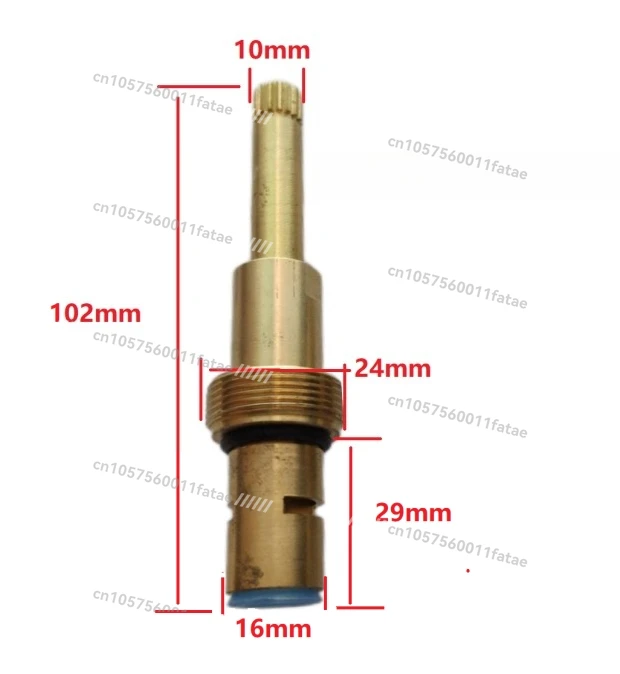 

Suitable for hot and cold faucet accessories Quick opening Suitable for copper spool
