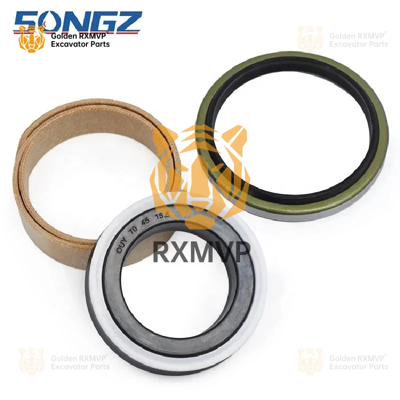 For Komatsu High Quality Products Track Adjuster Seal Kit For PC200 7 Adjuster Seal Excavator