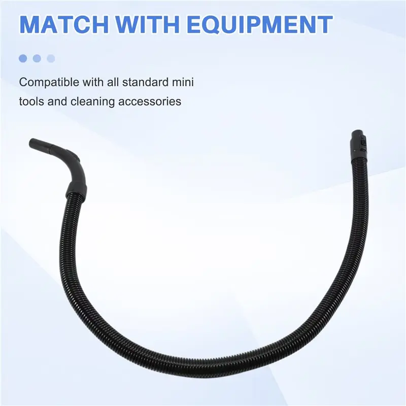 A68P-Extension Pipe Hose Connector Vacuum Cleaner Replacement Hose For Midea Industrial Central Vacuum 1.5M