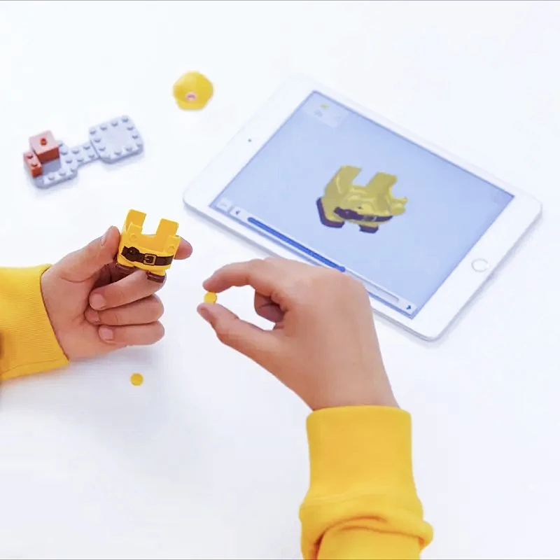 Bloques de construcción de Super Mario Bros para niños, Luigi, Buliding, figuras de acción, juguetes de montaje, mark box, muñecas, regalos de