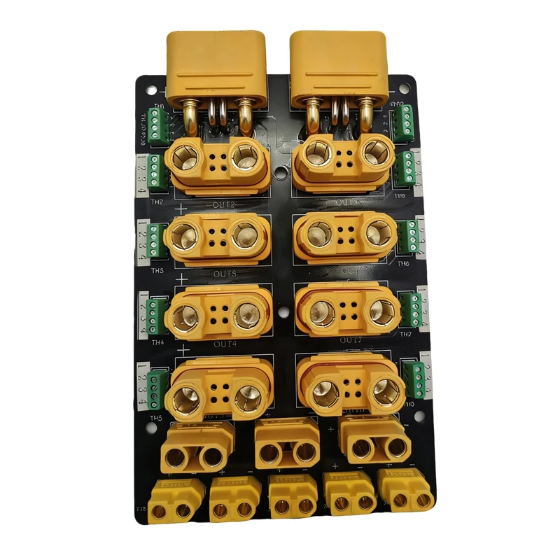 

1PCS AS150 Dual-Channel Power Distribution Board 300A 8-Channel Output for Agricultural Sprayer Drones & Aerial Photography UAVs