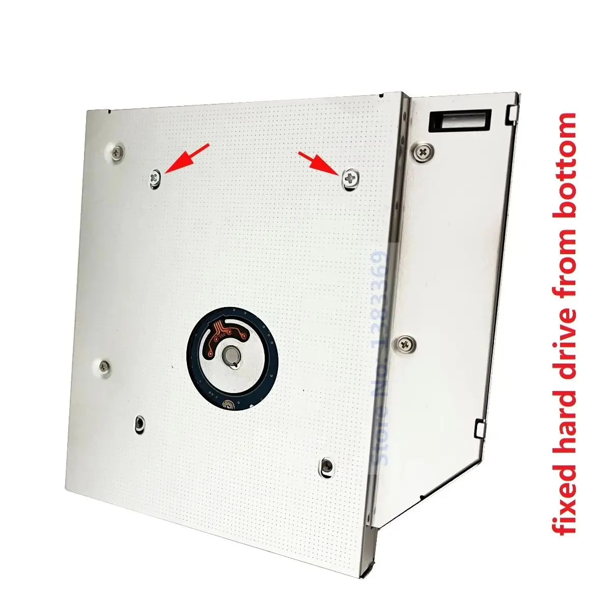 suporte-tray-para-disco-rigido-sata-25-2ª-unidade-secundaria-com-painel-frontal-e-gancho-traseiro-para-baia-Optica-compativel-com-asus-vm510-vm590-w509-w519