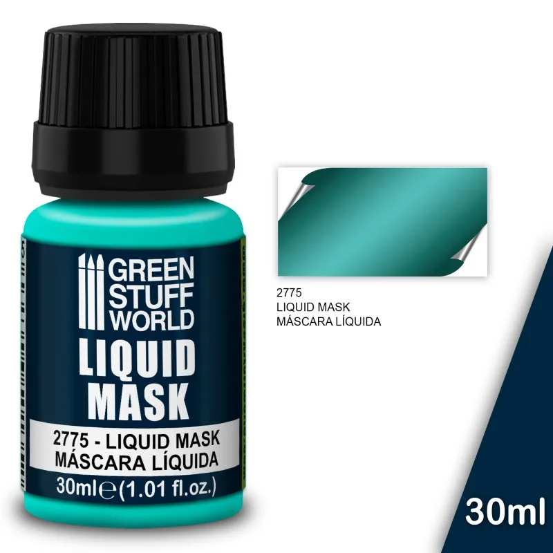 Covering Liquid Green Stuff World Turquoise Color 10/30ML GSW Portrait  Soldiers Model Coloring
