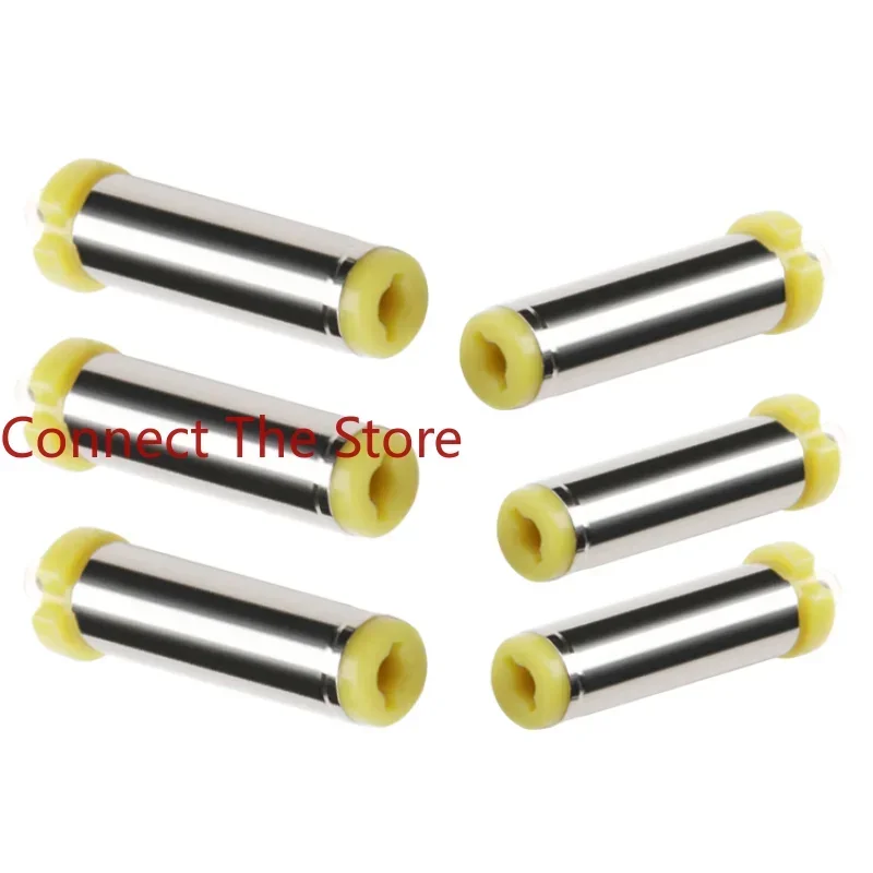 10PCS DC Power Plug 4.0 * 1.7  Injection Head With Shrapnel 4017 Male Orange Tuning Fork