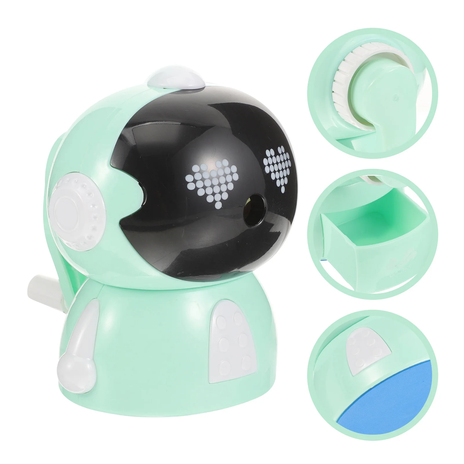 1 قطعة مبراة أقلام رصاص كرتونية جميلة أداة فعالة للطلاب مدرسة المنزل مكتب عيد ميلاد هدية السنة الجديدة