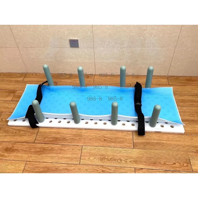Adjustable Split Gel Pad & Support Frame for Side-Lying Patient Repositioning, Medical Lateral Positioning System