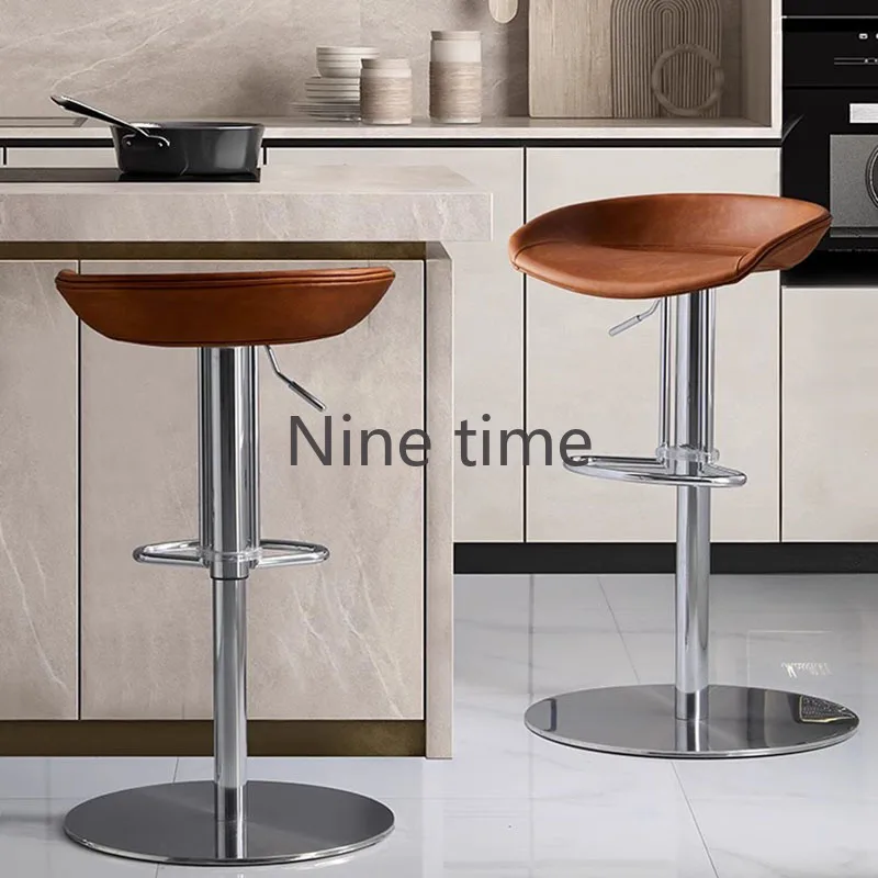 

Designer Restaurant Modern Bar Chair Dinning Nordic Counter Outdoor High Bar Chairs Office Kitchen Tabourets De Bar Furniture