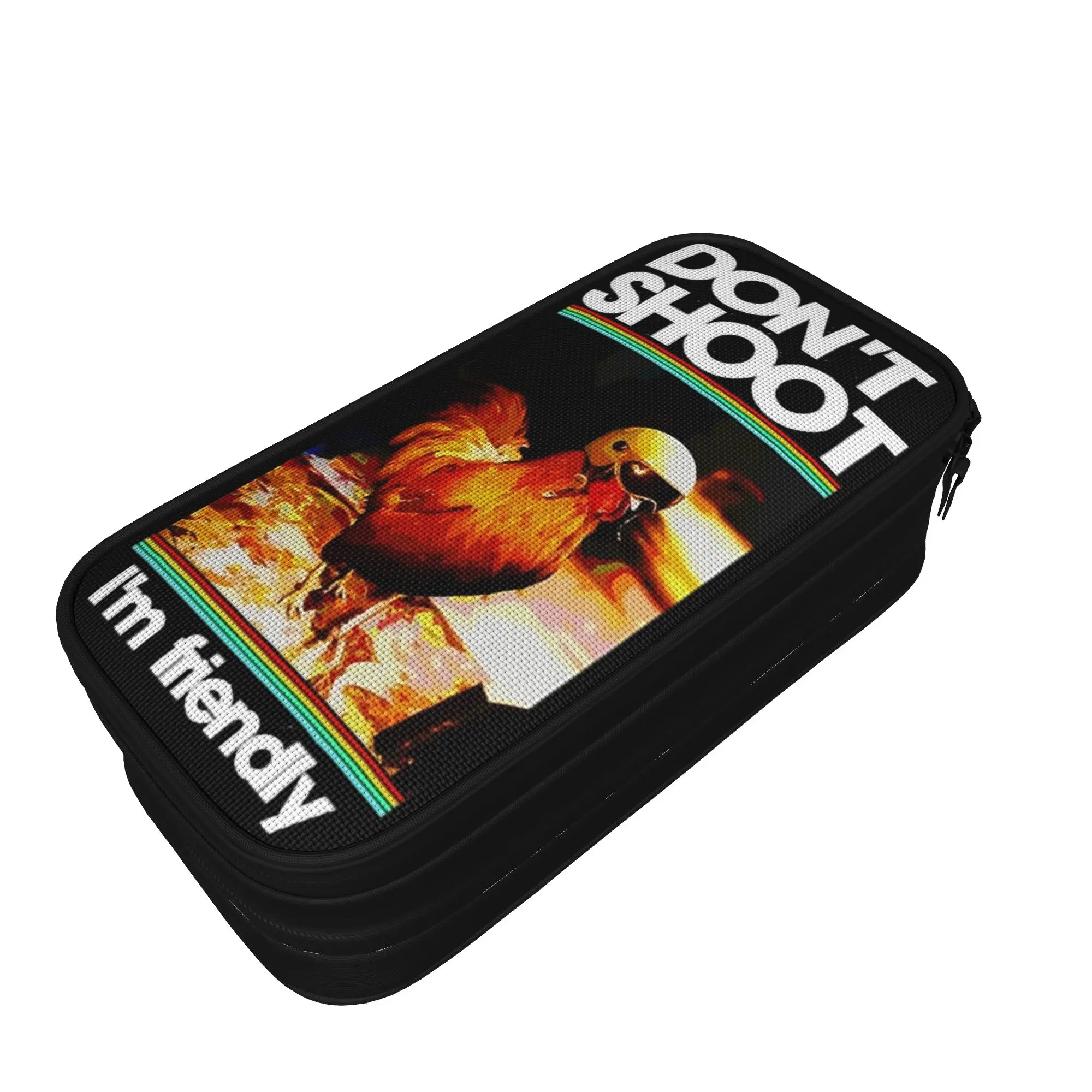 

Creative Don't Shoot I Friendly Arc Raiders Pencil Cases Pencilcases Pen for Girl Boy Big Bags Students School Gifts Stationery