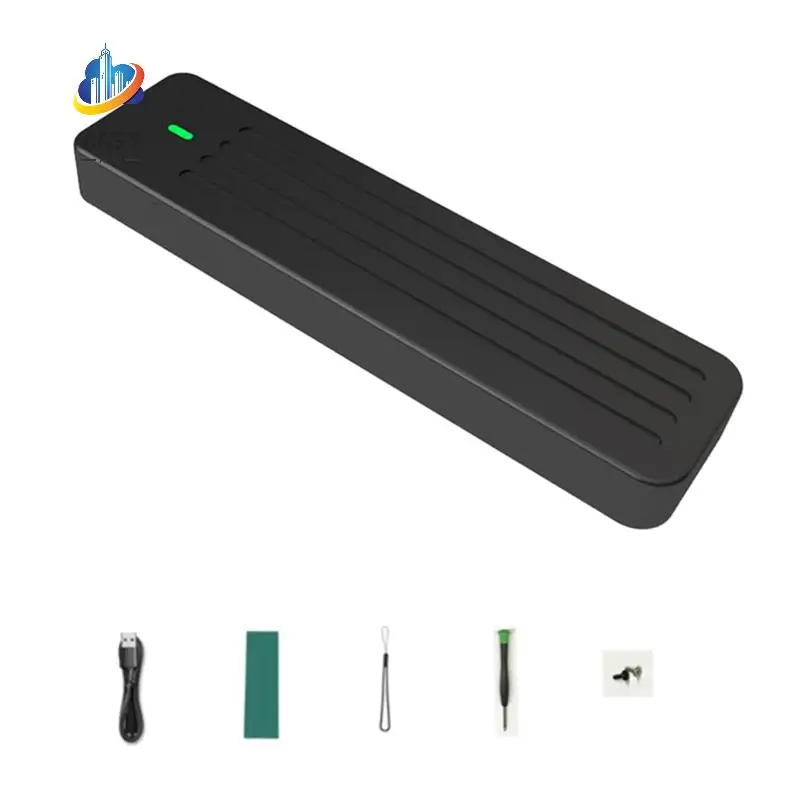 

AC57-M.2 Aluminium SSD Box , Support Nvme/NGFF SATA TYPE-C USB3.2 GEN2 Aluminum 10G Dual Agreement