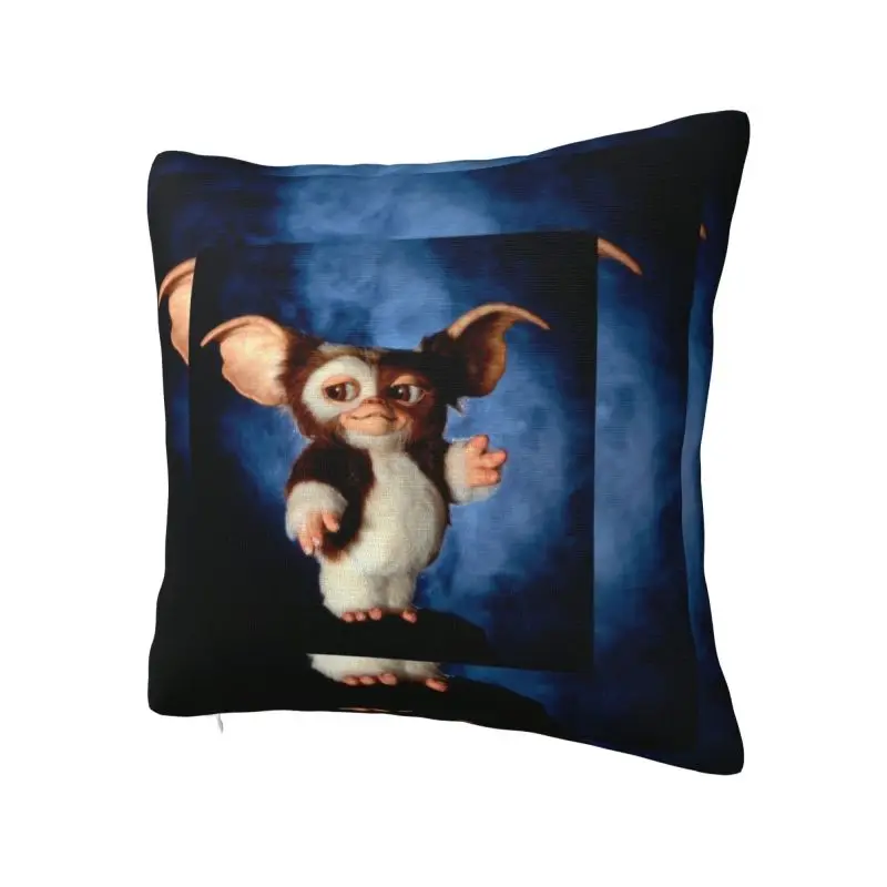 Gremlinss Mogwai Throw Pillow for Sofa Cute Gizmo Monster Movie Modern Cushion Cover Car Pillowcase