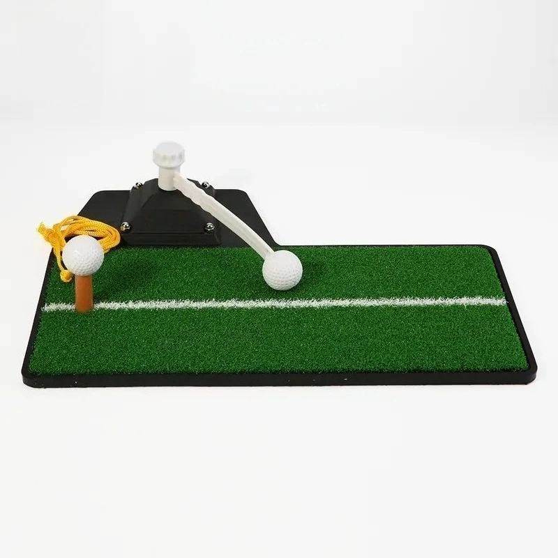 for  Indoor Three in One Multi Functional Golf Swing Trainer Portable Strike Pad