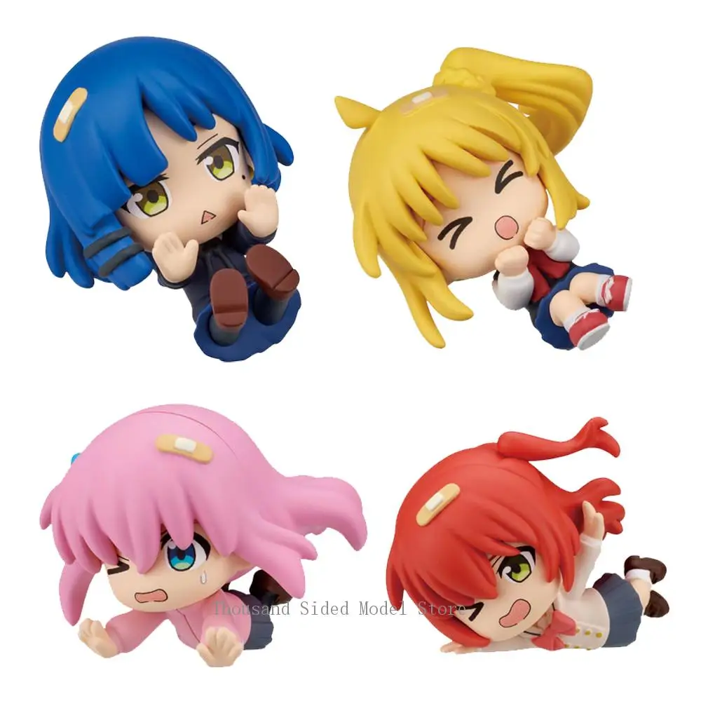 In Stock Original BOCCHI THE ROCK! Gotoh Hitori Yamada Ryo Q version Action Figure PVC Model Collectible Toys 5CM Anime Gift