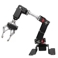 MG996 6 DOF Robot Arm Manipulator Metal Alloy Mechanical Clamp Claw Kit For Arduino Robot DIY Kit Ps2 Control Programmable Kit