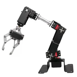 MG996 6 DOF Robot Arm manipolatore lega metallica morsetto meccanico Claw Kit per Arduino Robot Kit fai da te Kit programmabile di controllo Ps2