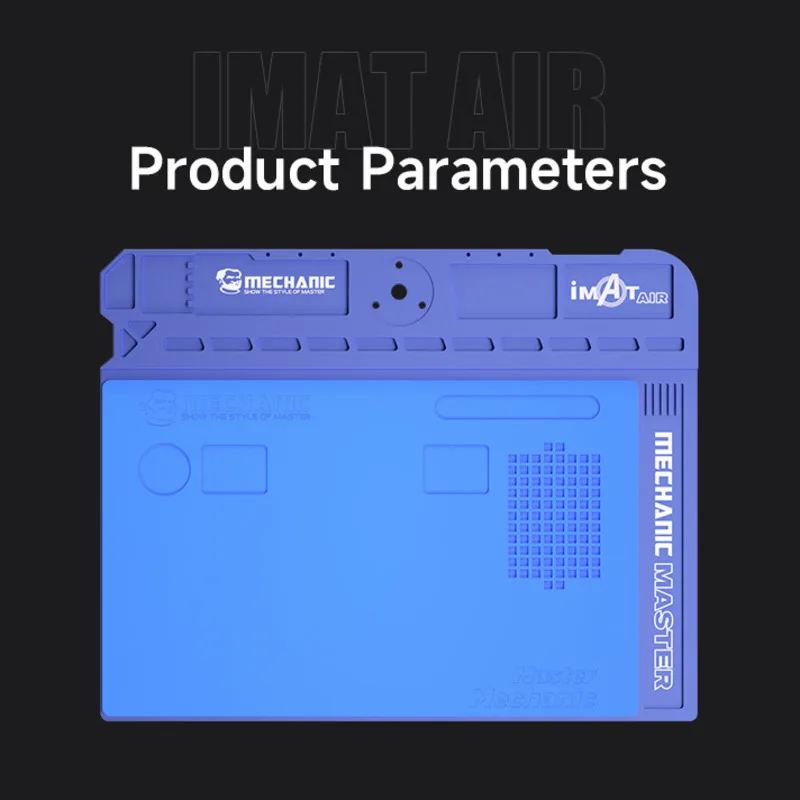 Mechanic iMat Air Aluminum Alloy Multi-function Microscope Base Workbench Electronic Mat For PCB motherboard Repair Platform